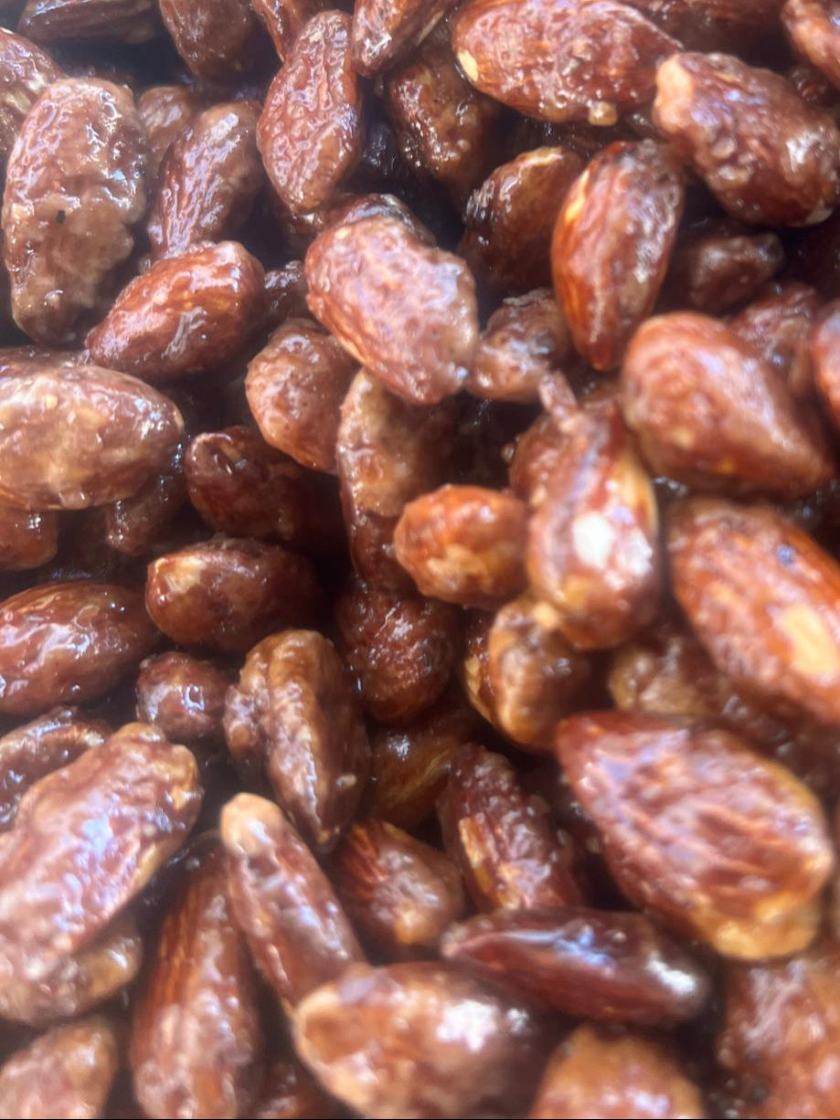 Caramelised Honey Almonds