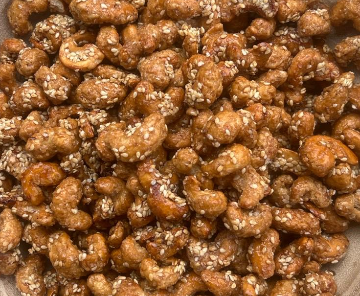 Caramelised Honey Sesame Cashew